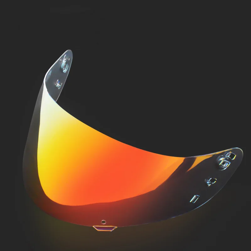 Optics Shield ICON IC-04 Airframe Pro Airmada visiera per casco Airform blu iridio rosso cromato visiera per casco integrale per moto