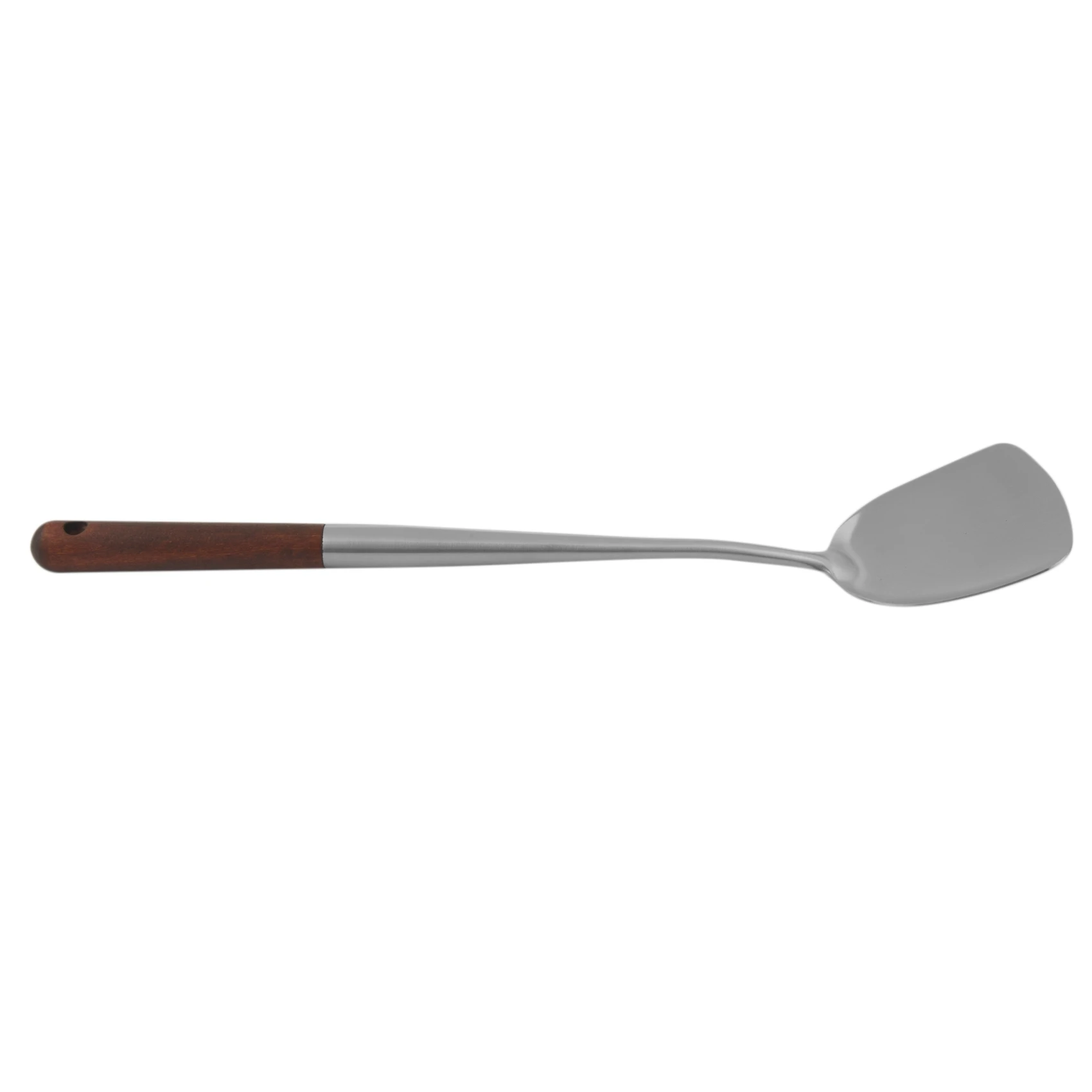 ABKW-2X Wok Spatula And Ladle Tool Set, 17 Inches Spatula For Wok, Stainless Steel Wok Spatula