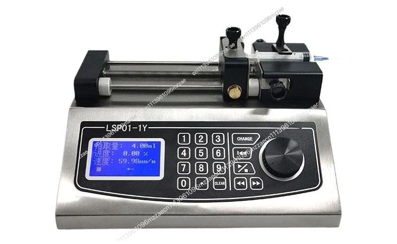 Laboratory Pump Microfluidic Injection High Precision Multi-channel Horizontal Push Independent Control Spinning Pump