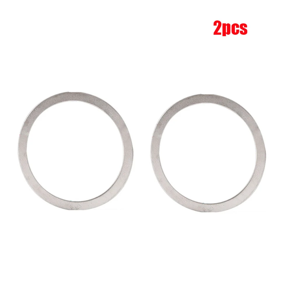 Ultra-Thin Steel Bicycle Headset Shims 2-Piece Set Of 0.3mm Adjusting Washers For 1 1/8