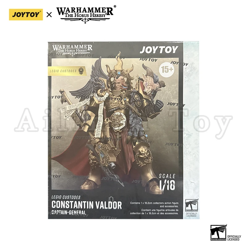 JOYTOY 1/18 Action Figure The Horus Heresy Legio Custodes Constantin Valdor, Captain-General of the Legio Custodes Anime Model