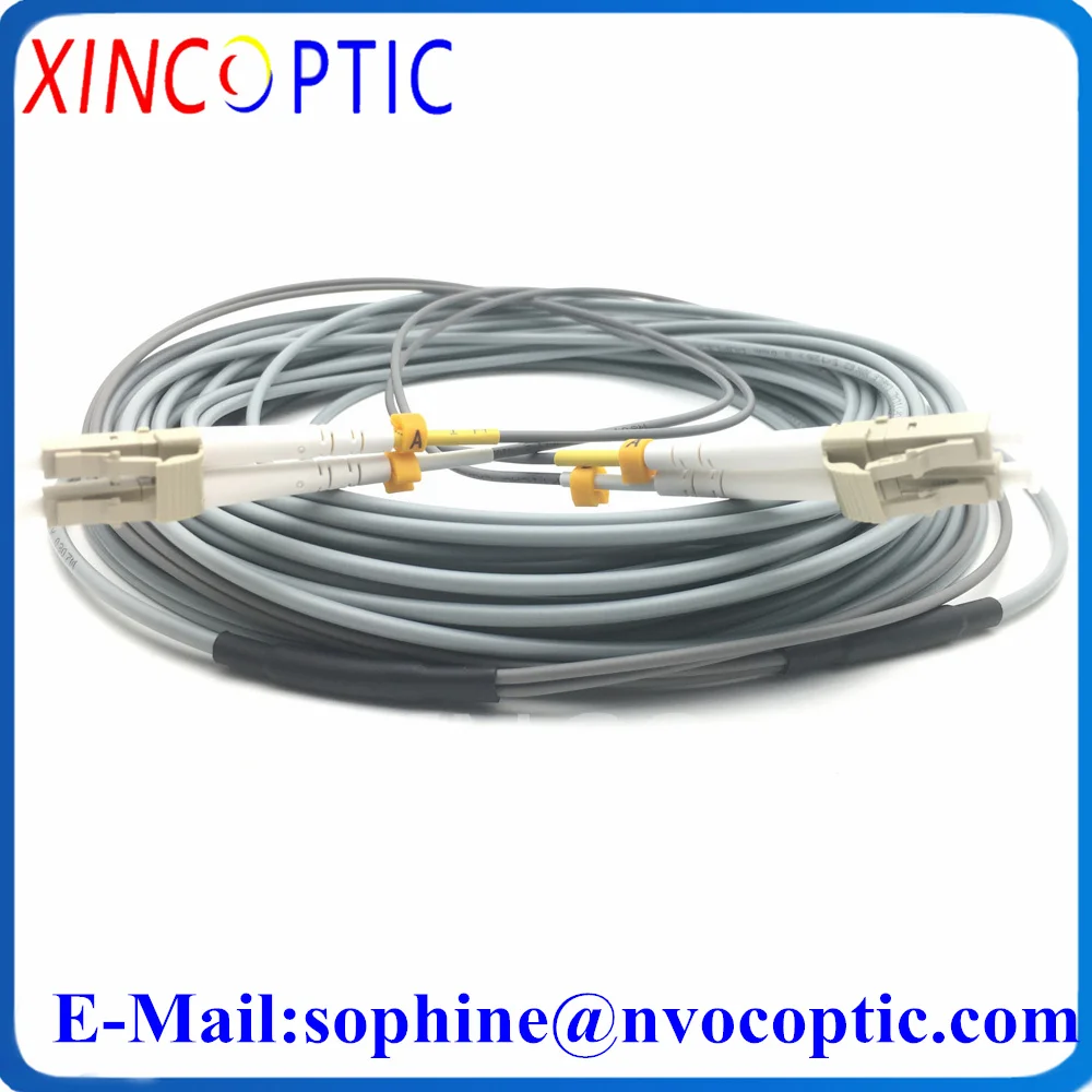 2Core Duplex 150M Multimode Armored Patch Cord 2Cores 150M MM 50/125 OM1 OM2 3.0mm 2Fibers Optical Fiber Jumper Cable Connector