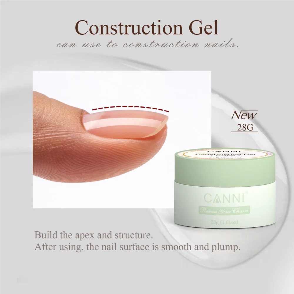 Fiber Glass Builder Nagelgel Venalisa CANNI 28g Mirror Diamond NoWipe Top Coat 3in1 Base Coat UV-Konstruktionsgel PVC-Nagelkleber – Detail 29