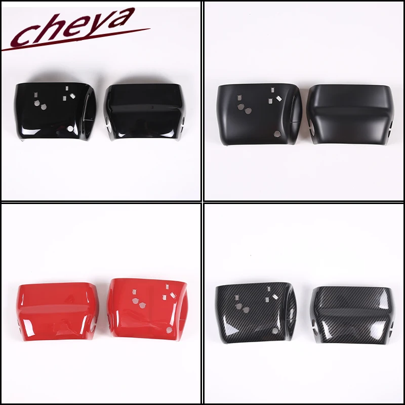 لشروليه كورفيت C6 ZR1 Z06 2005-2013 ABS البلاستيك عجلة القيادة عمود التوجيه قاعدة غطاء ملصق مزخرفة الملحقات