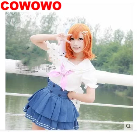 COWOWO Lovelive Kosaka Honoka Sailor Suits Costume Cosplay Cos Game Anime Party Uniform Hallowen Play vestiti di ruolo abbigliamento