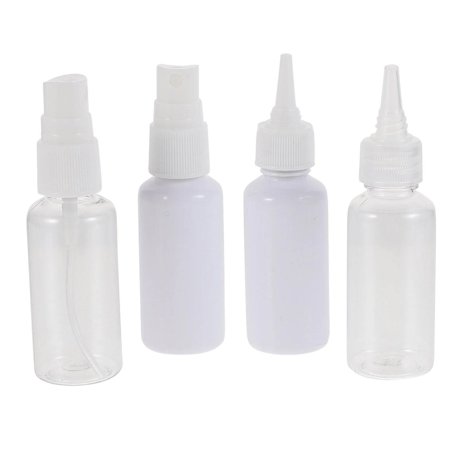 4 Pcs Spray Bottle Squeezing Sub for Ear Picking Bottles Filling Tools Pe Material Dispensing Travel Squeeze