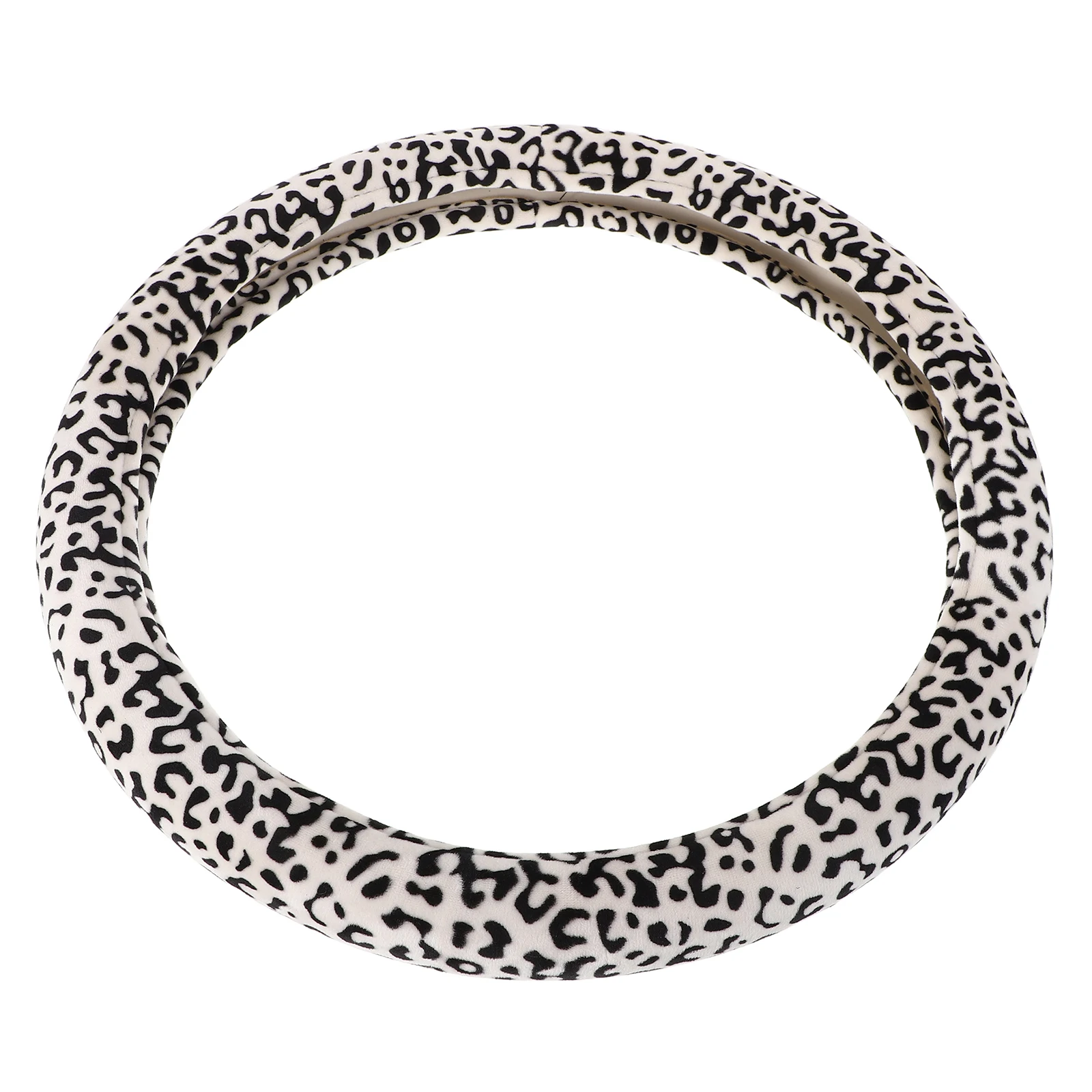 

Car Steering Wheel Cover Leopard Covers Protective Non-slip Wrap Protection Accessories