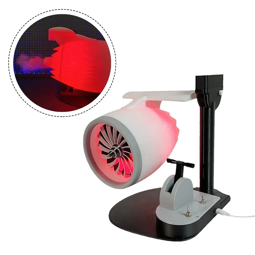 Desktop USB Turbo Jet Fan Lightweight Alloys Engine Fan Portable Jet Engine Humidifier HVAC Systems Parts