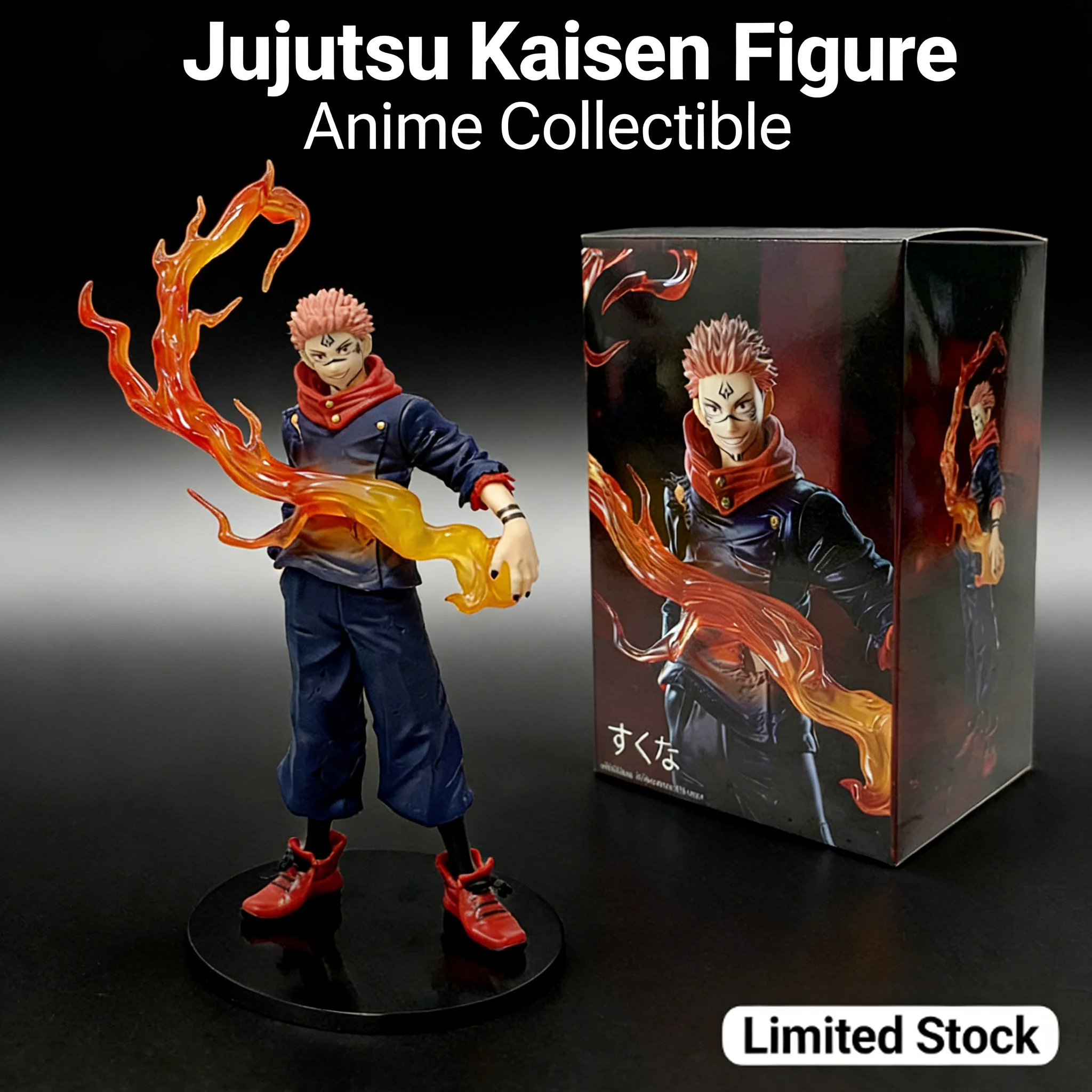 Anime Jujutsu Linie Figur Ryomen Sukuna Itadori Yuji Action Figur Modell PVC Spielzeug Peripherie Koc C Bodentemperatur Dekoration Technik ft