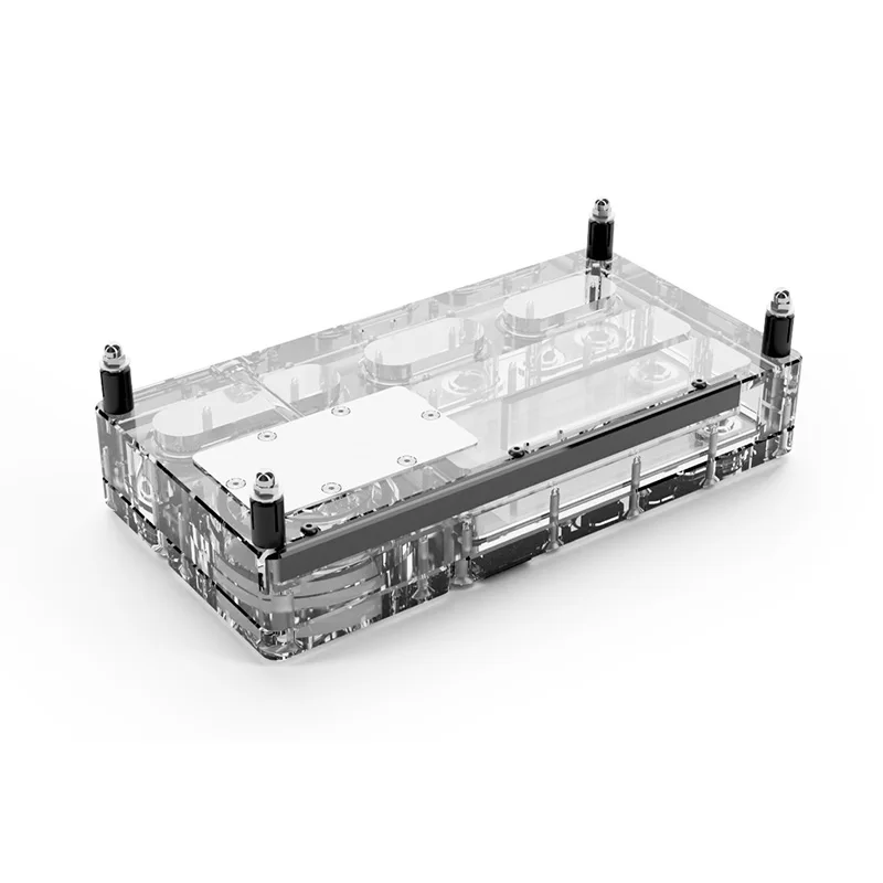 Alphacool Core Distro Plate 240 Left / Right ,aRGB Reservoir ,G1/4",Acrylic Can Be Mounted On The Radiator Or Panel