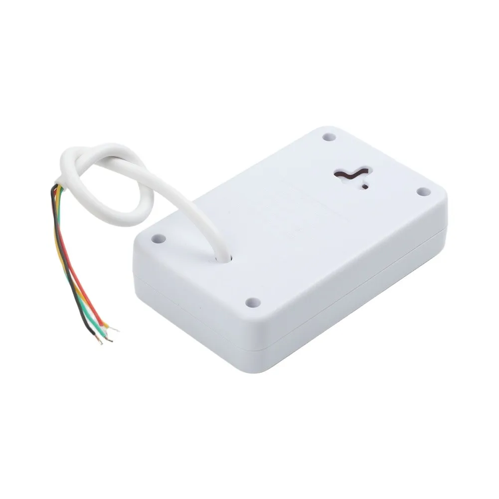 12V Hard-Wired Doorbell with 90dB Sound Direct 12V DC Operation Body Compatible with For Access Systems 12V Hard-Wired