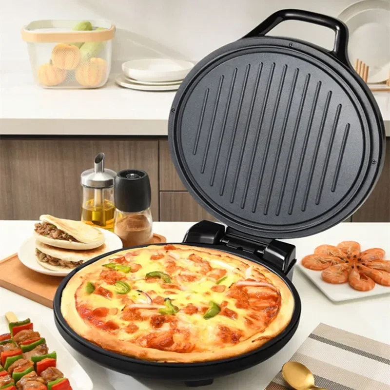 

Electric Pancake Pan Multi-function Double-sided Frying and Baking Independent Heating Suspension Baking Tray JK-30K09