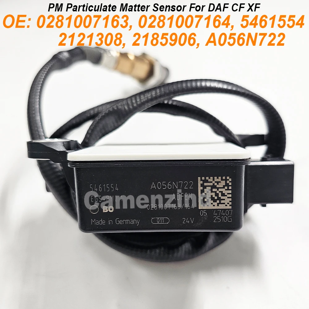 

0281007163 0281007164 PM Дизельный датчик частиц выхлопных газов 5461554 2121308 2185906 Новый для DAF CF XF A056N722 5,44059 Высокое качество