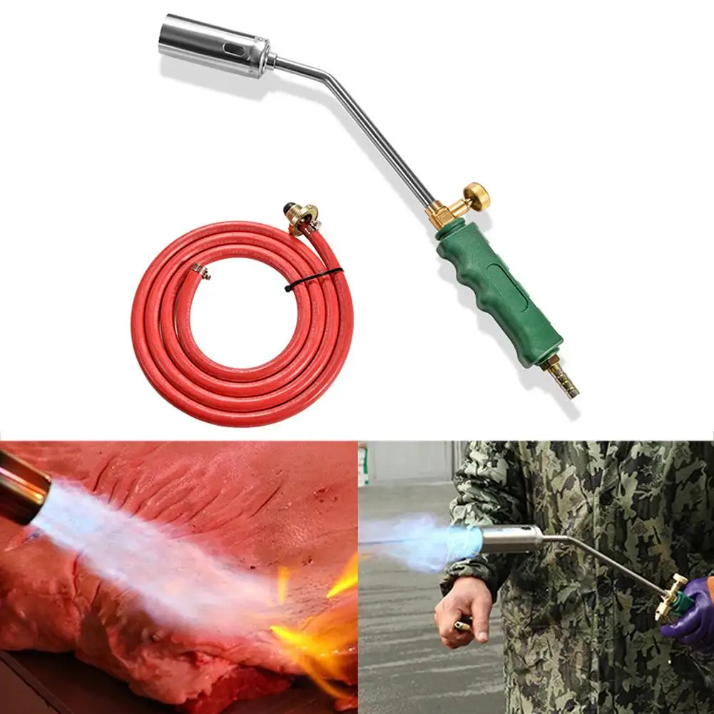 

Flamethrower Liquefied Gas Welding Torch Kit With High-pressure Tool Welding Tube Rubber Explosion-proof Household I3w1