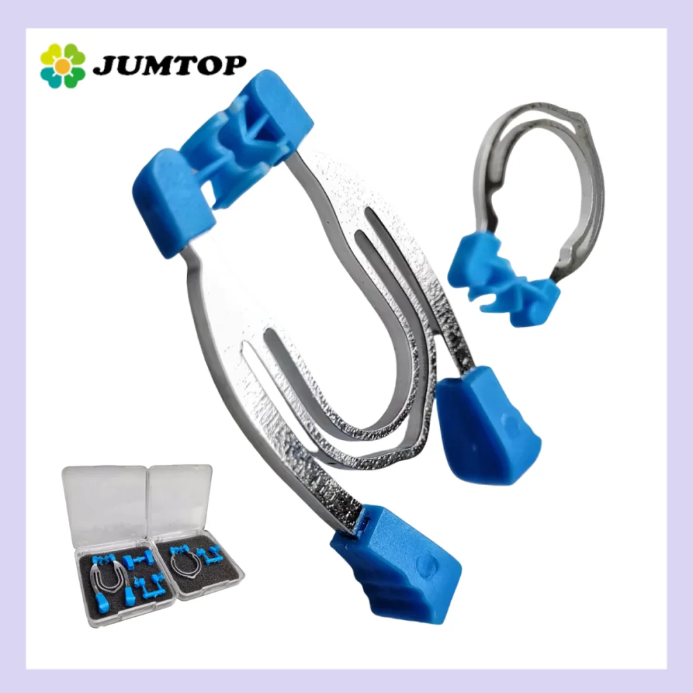 

Dental Matrix Kit - Metal Sectional Matrices, Contoured Clamps, Wedges & Spring Rings for Restorative Dentistry Lab Tools