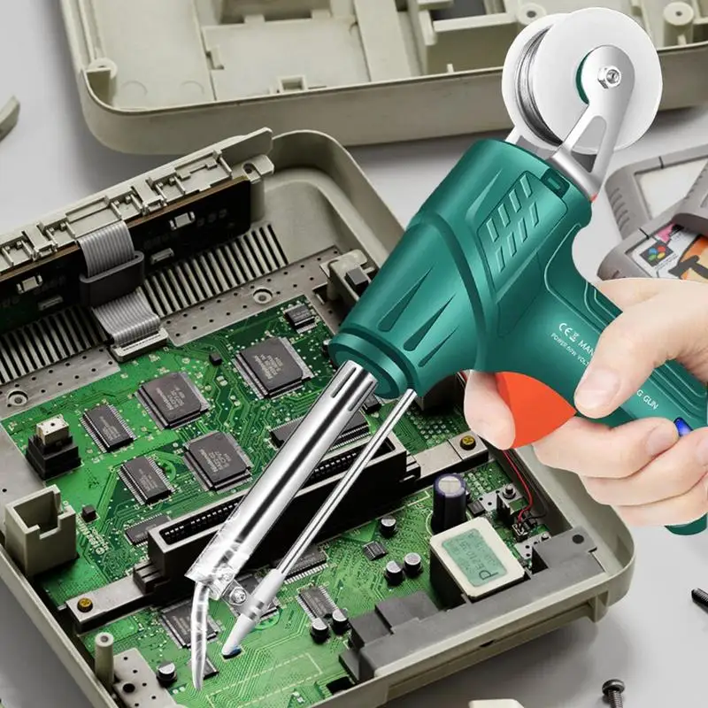 Multi-Function Soldering Iron Adjustable Soldering Tool Soldering Iron Quick Heating Soldering Iron Kit with Removable Stand for