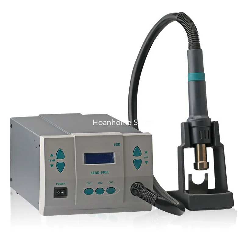 Heat Gun High Frequency Digital Display Adjustable Temperature High Power Mobile Phone Repair Soldering Iron Desoldering Station