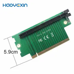 90 degree PCI Express 16x Male to Female Riser Card Right Angle PCI-E 3.0 x16 to 16x slot protect tool Adapter 2U 4U PC 5.9CM