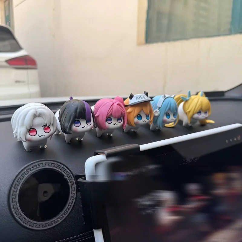 جديد دورو 1 مجموعة 6 قطعة دمية صغيرة لطيف Q-النسخة نموذج تمثال لعبة هدية دورو هو الأفضل