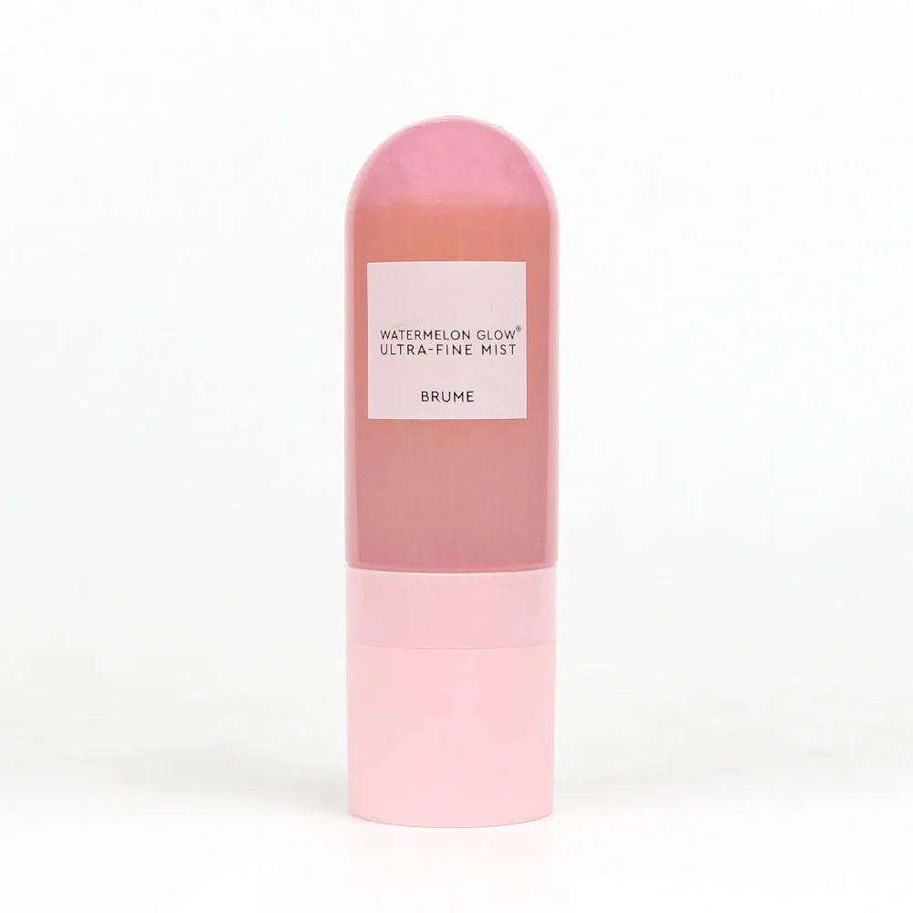 Spray facial à lueur pastèque Hibiscus AHA pour rafraîchir la peau sèche et améliorer le maquillage rosé adapté à tous les types de peau