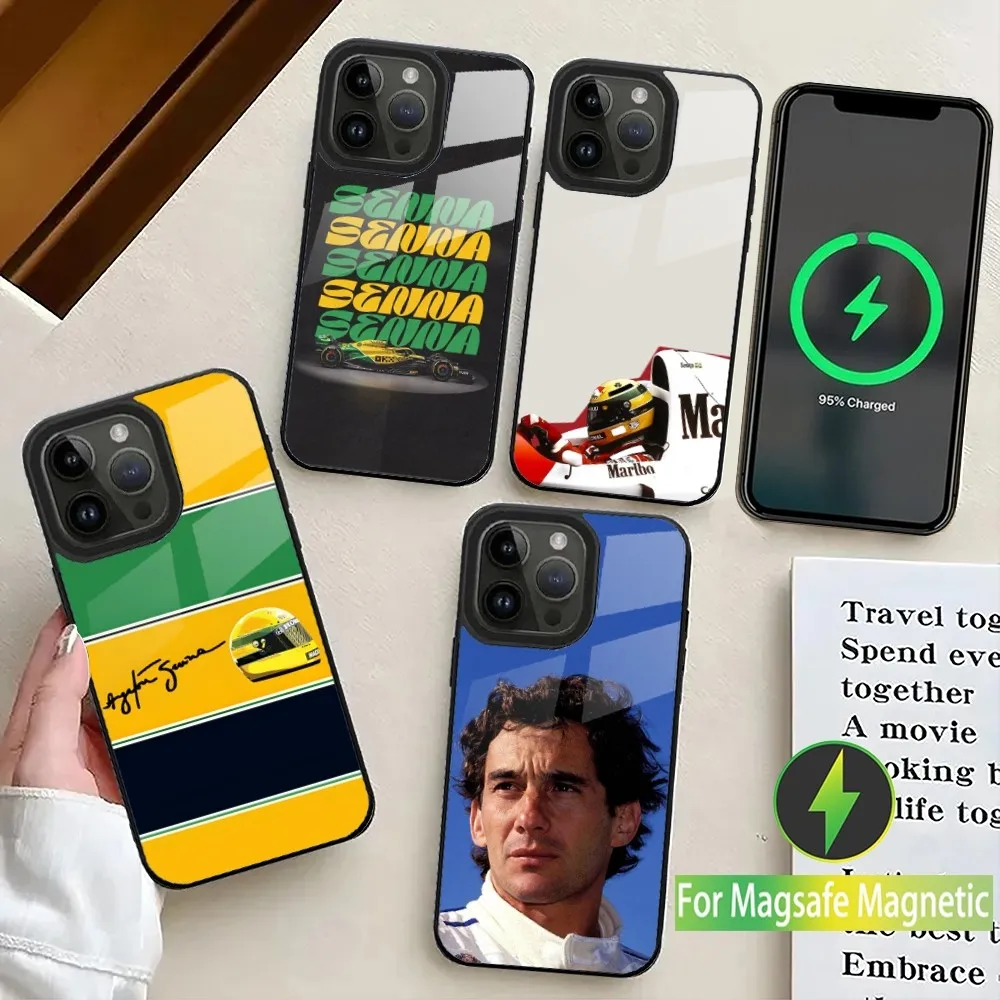 capa-de-telefone-f1-ayrton-tacing-driver-s-senna-para-iphone-161514131211pluspromax-mini-magsafe-carregamento-magnetico-sem-fio