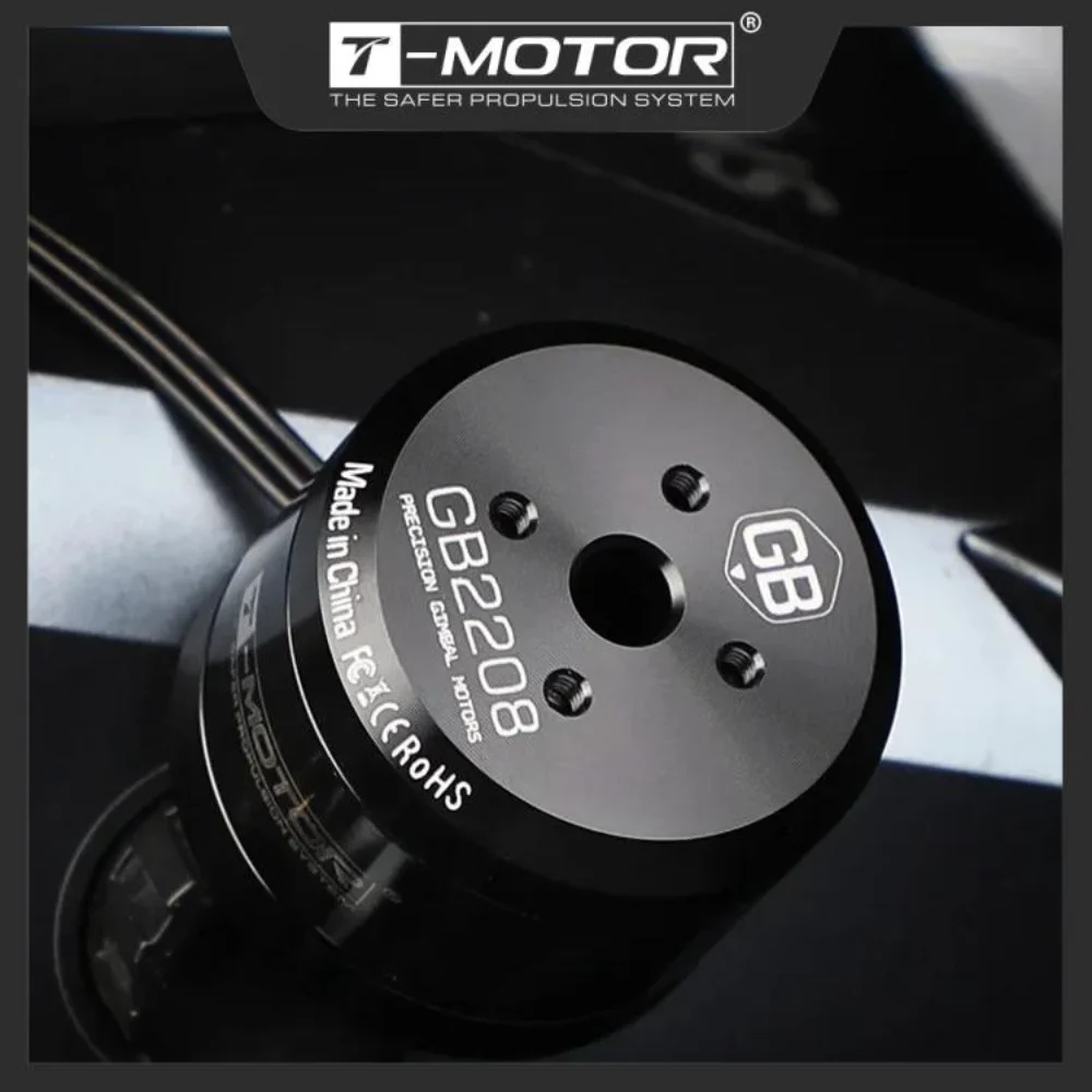 

T-MOTOR Gimbal Type Gb2208 3-4S Brushless Motor Kv128 Multi-Rotor Uav Motors for Aerial Photography and Gimbal System Motor