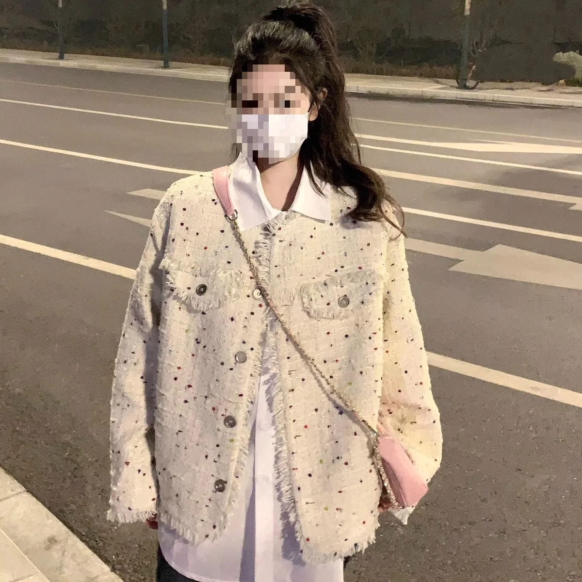 

Tweed Jacket Girl Womens Summer Sun-Proof Skin-Friendly Fishing Travel Holiday Trendy Loose Outside Hiking Thin Quick-Drying Ins