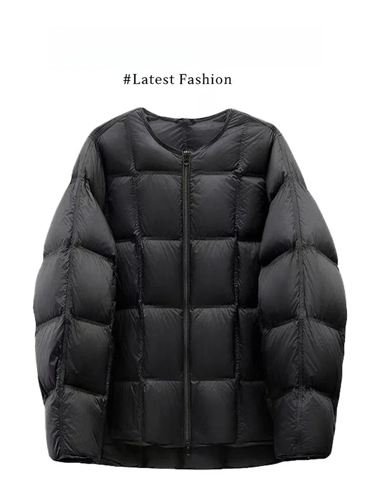 

Winter Fashion Bread Cotton Jacket Loose Simple Stand Collar Lightweight Warm Casual Short Outerwear 2025 Popular Korean Style