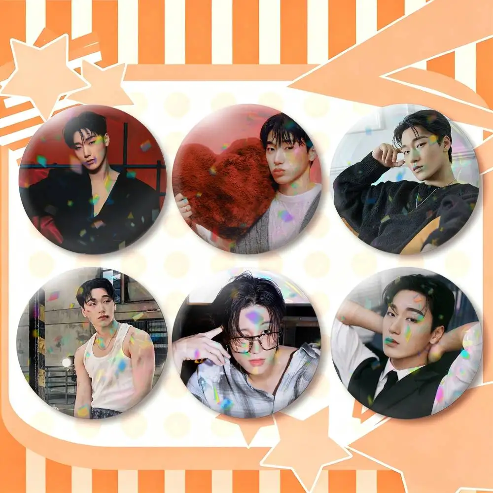 Choi S-San A-Ateez  25mm 32mm 44mm 58mm 75mm Brooches Badges Pins for Accessories Gift