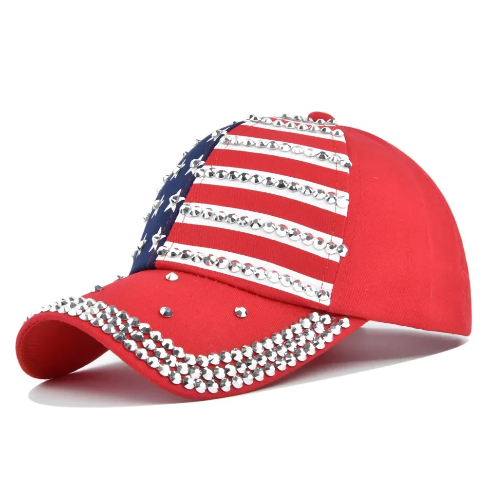 Brand Oohmy Men Women Baseball Caps American Flag Trucker Hat Snapback for Men Women Mesh Adjustable Fit