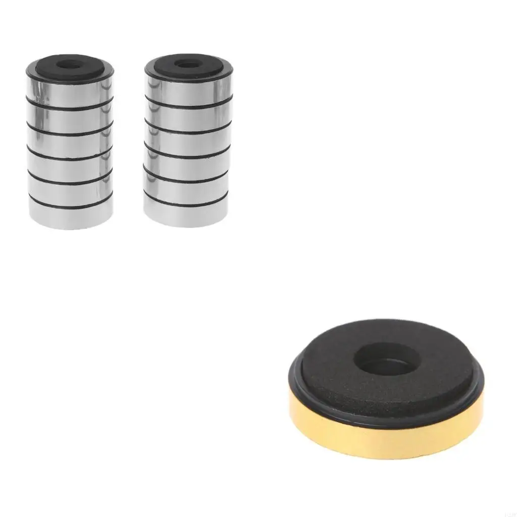 

12 шт., рамка из алюминиевого сплава, подставки для динамиков, подушечки для ног, прочные коврики для ног, уменьшают помехи,