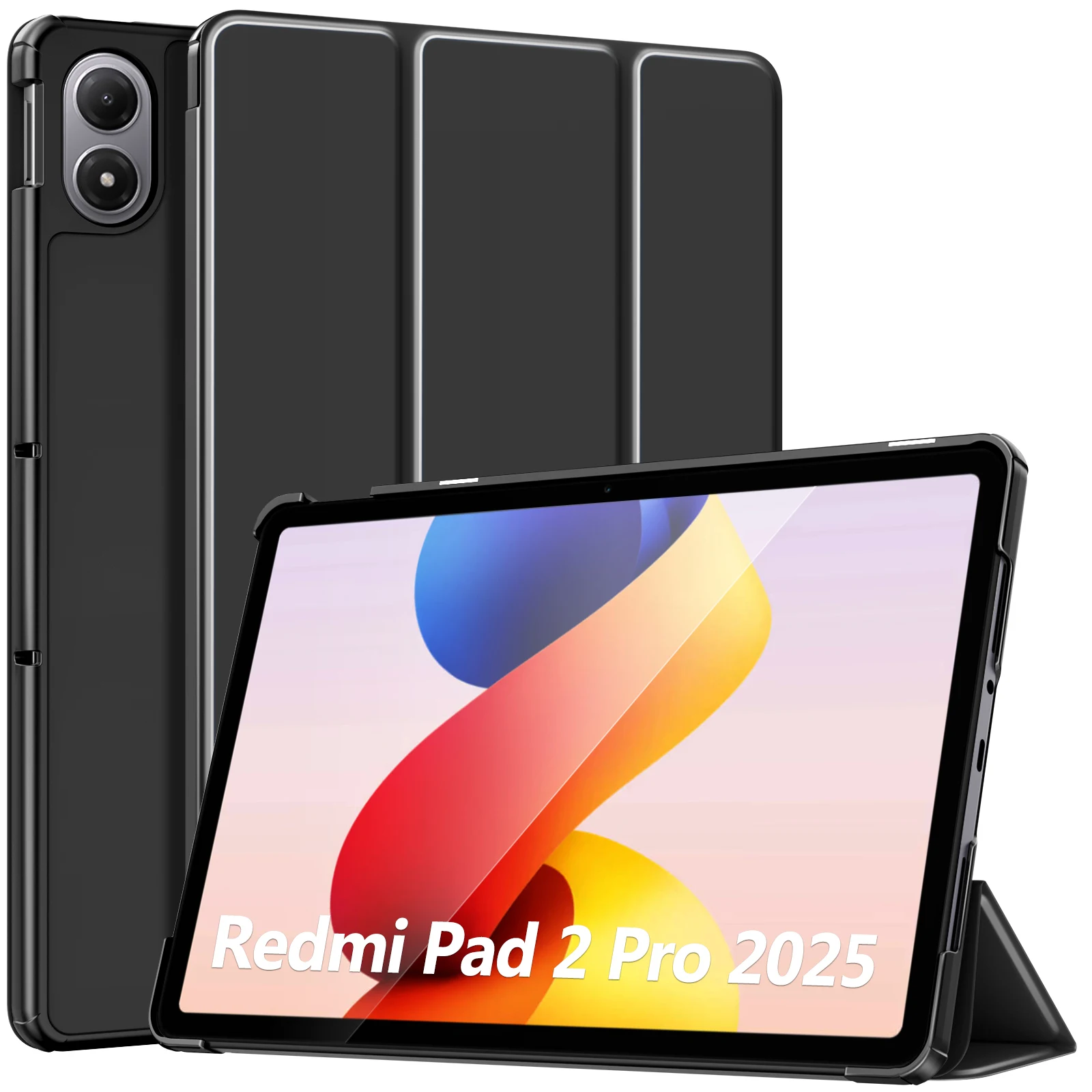 

Case for Xiaomi Redmi Pad 2 Pro 12.1 Inch 2025 Slim Lightweight Stand Hard Back Shell Protective Cover