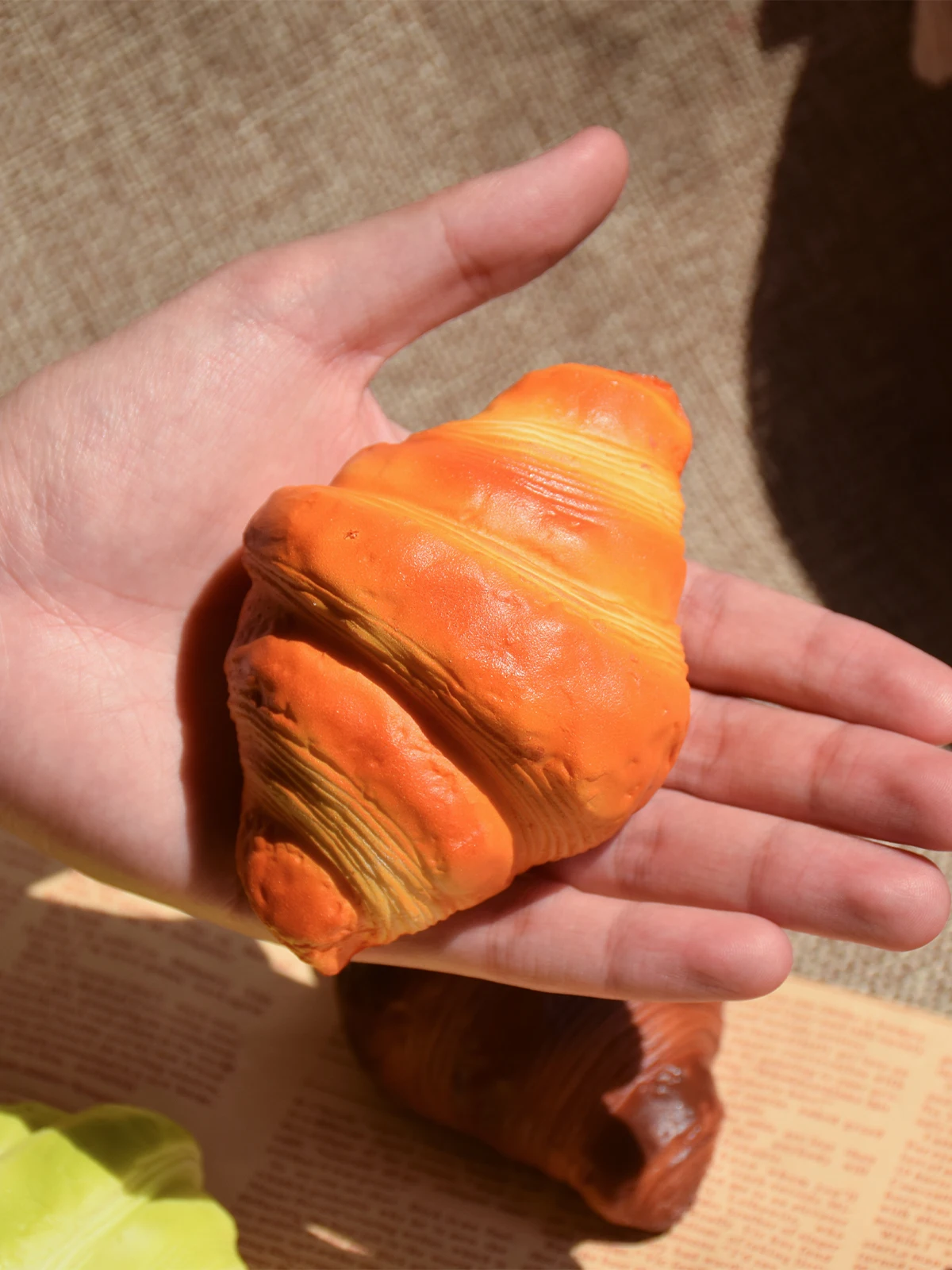 Artificial Bread Fake Croissant   Slow Rebound   Pinch Decompression   Vent Squeeze  Slow Rising  Decompress Food  1Pc
