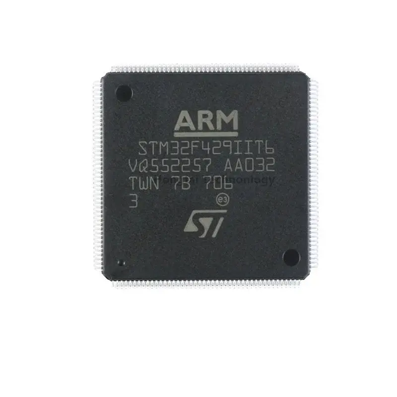 New Original Genuine STM32F429IIT6 LQFP-176 ARM Cortex-M4 32-bit Microcontroller MCU