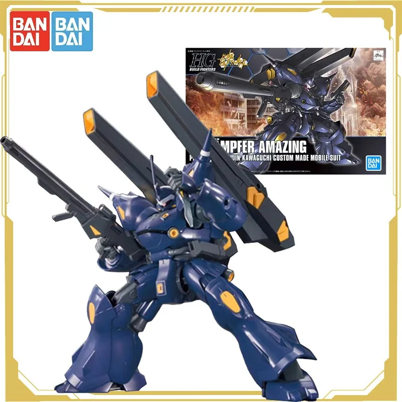 

Bandai Original GUNDAM Anime Figure HG HGBF 008 1/144 KAMPFER AMAZING Action Figure Toys for Boys Girls Kids Gift Ornaments