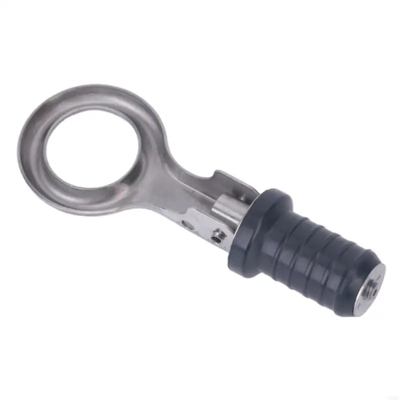 Boat Maintenance Drain Plug Seal 7/8 Inch Rubber Expansion with Pull Loop Grip and Stainless Steel Hardware Use New
