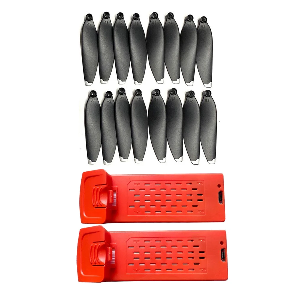 L500 PRO GPS Drone Original Spare Part Kit Propeller Props Main Blade Battery 7.4V 2200mAh Lipo Battery Part Accessory