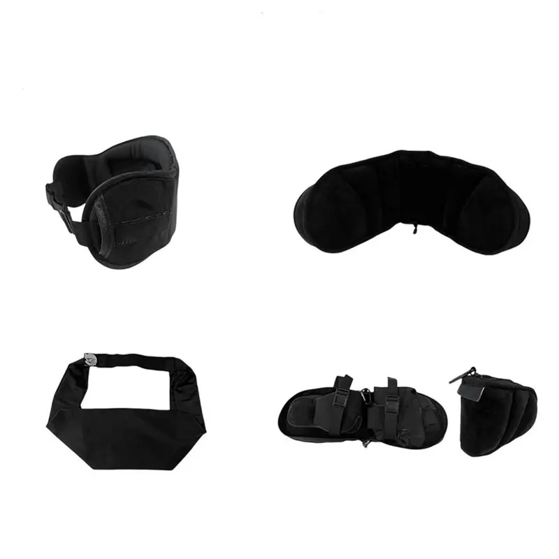 PORK-Plane Sleeping Accessories Integrated Airplane Sleep Support System With Memory Foam Long Haul Flight Pillow