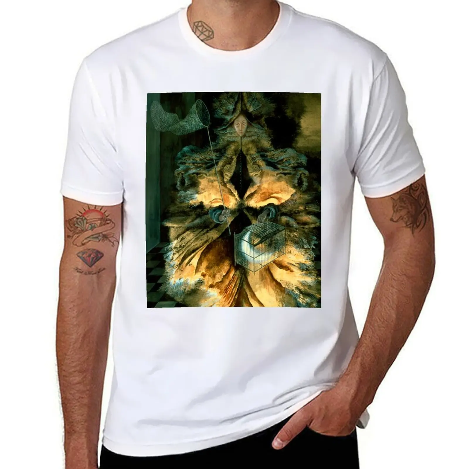 Camiseta Star Huntress, de Remedios Varo, camiseta informal de manga corta a la moda