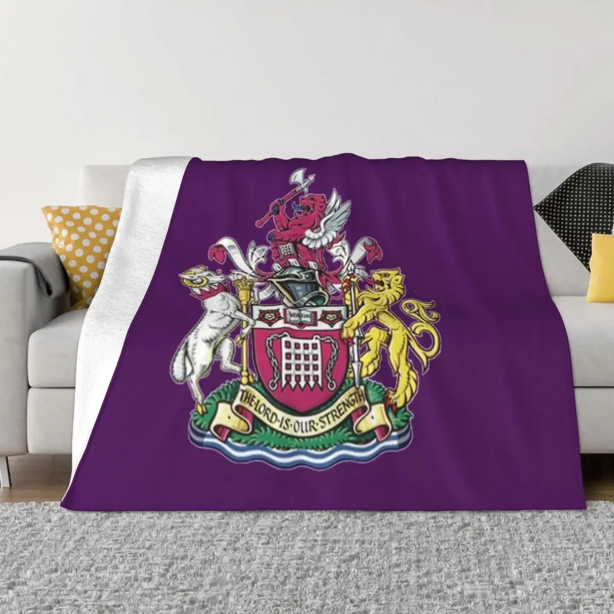 

Westminster of icon Throw Blanket Loose Thermals For Travel Furrys Blankets