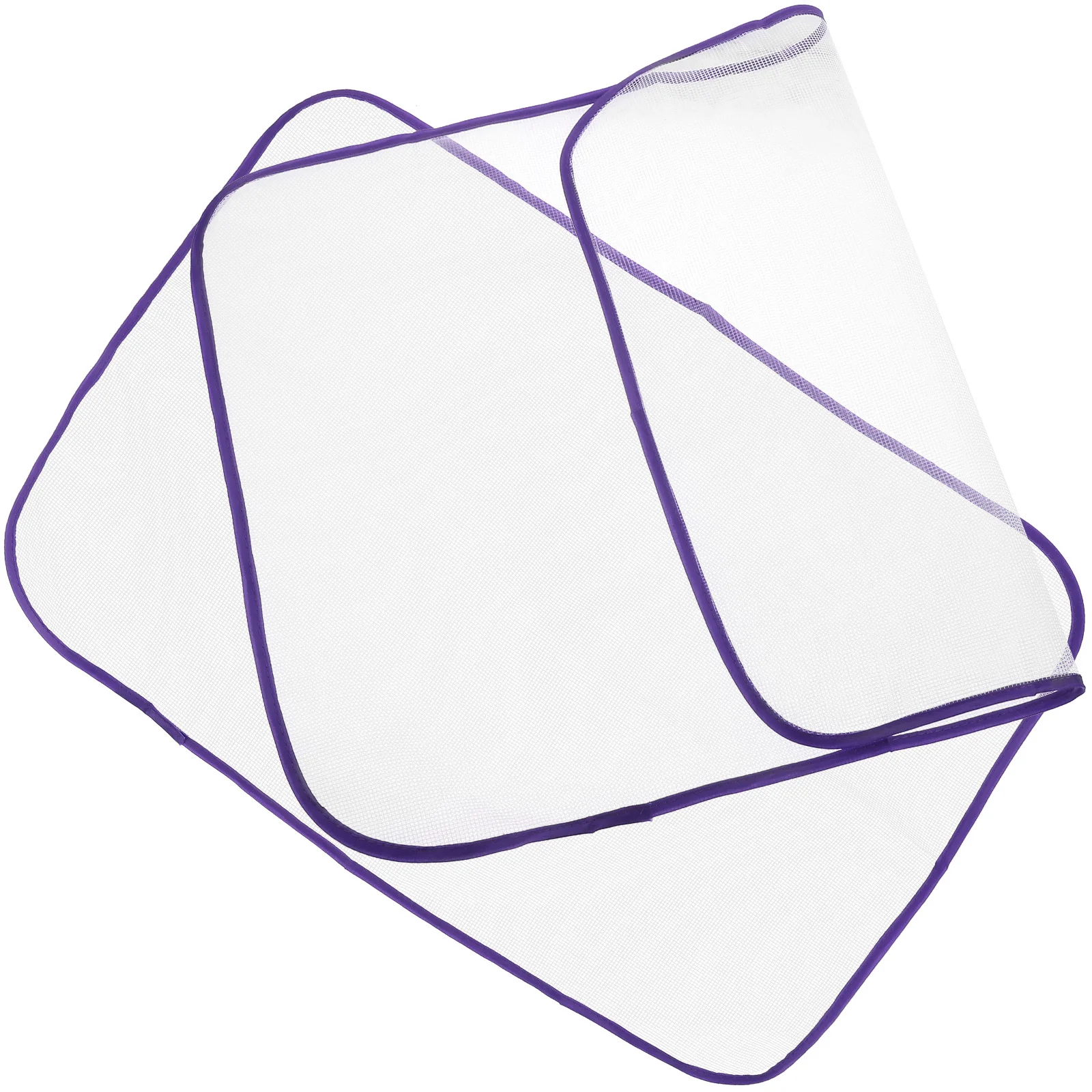 2 قطعة وسادة شبكية واقية للكي الضغط على القماش مقاومة للحرارة غطاء ألواح حديدية حصيرة حماية الكي المنزلية #5