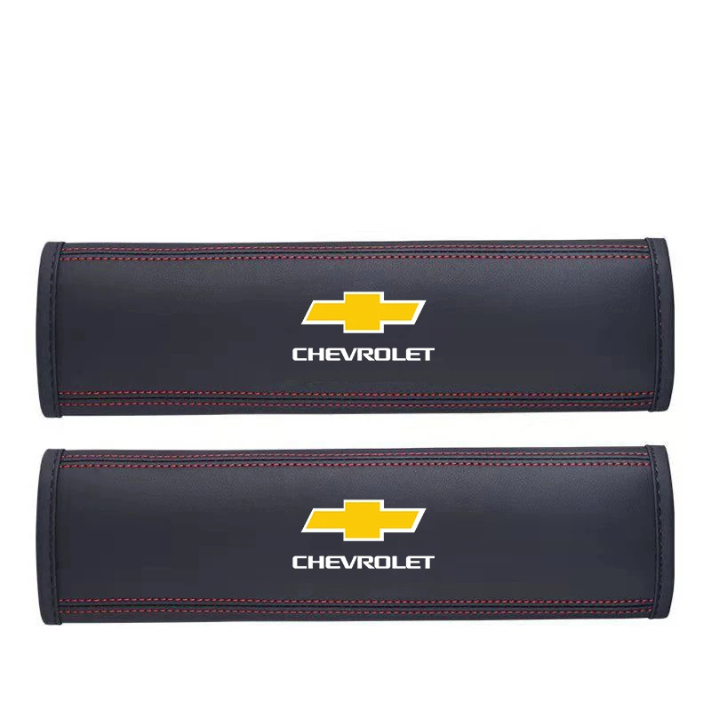 Car Safety Belt Shoulder Protect Pad For Chevrolet Cruze Malibu Sail Spark Captiva AVEO Equinox Trax Tracker Lova RV Accessories