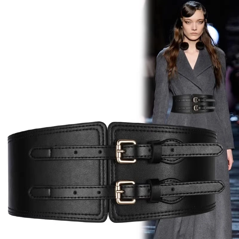 ceinture-large-elastique-en-cuir-veritable-noir-pour-femme-ideale-pour-manteaux-et-jupes-avec-boucle-polyvalente-en-alliage-pour-ajuster-la-taille