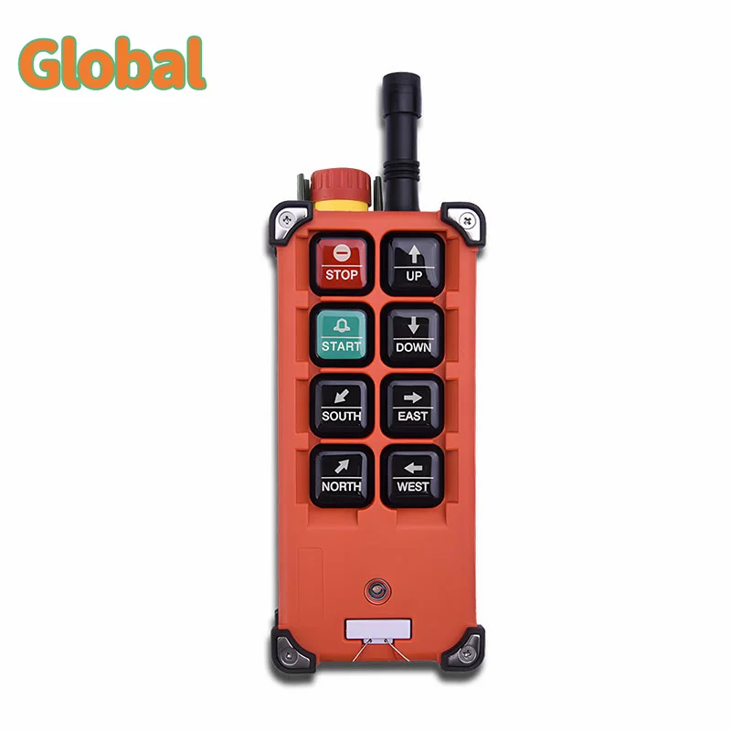F21-E1B with Emergency 6 buttons Industrial Wireless Radio Crane Remote Control switches Hoist overhead bridge Crane control - Image 4