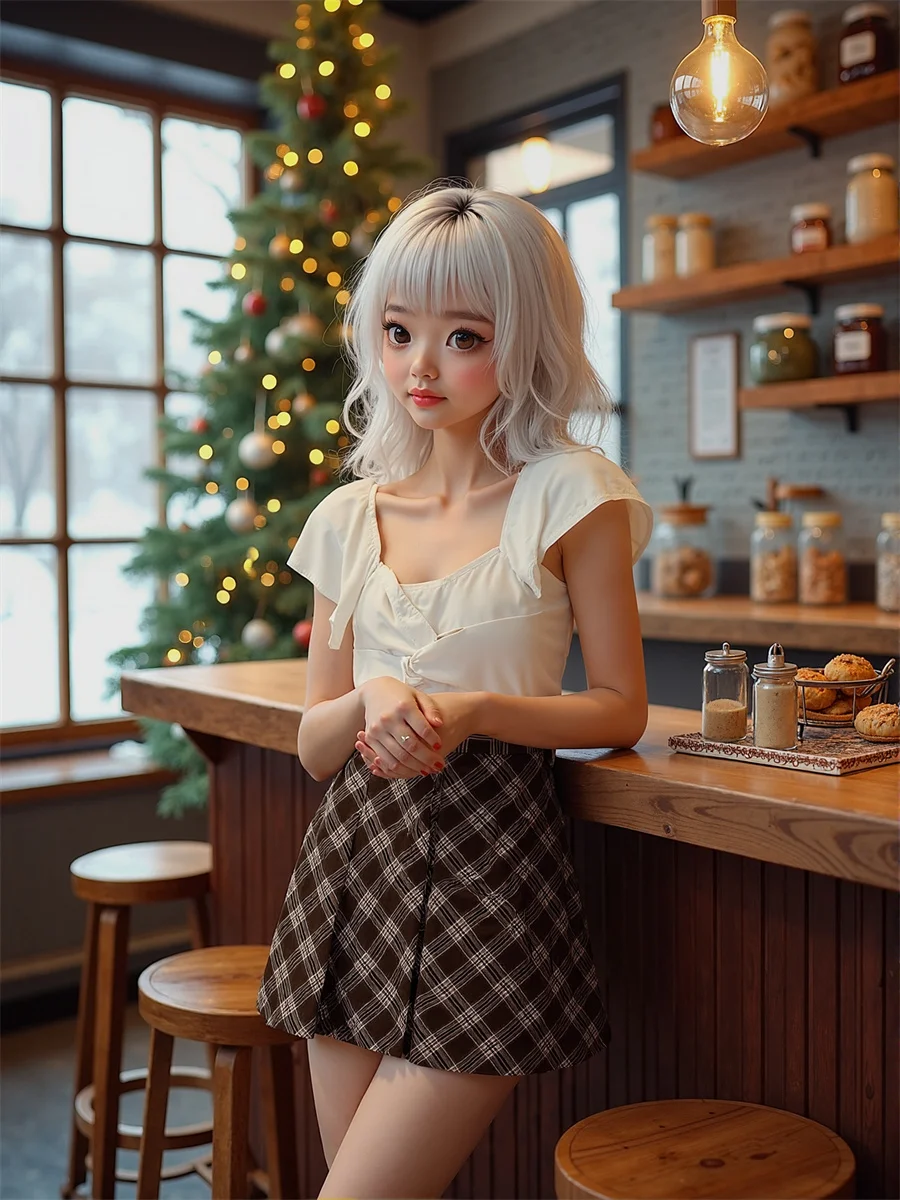 กระโปรงทรงดินสอผ้ากำมะหยี่สไตล์ Preppy ลายสก็อต สำหรับผู้หญิงทำงาน ชุดทำงานผู้หญิง ฤดูใบไม้ร่วง งานปาร์ตี้ สไตล์เรโทร ผู้ใหญ่ ยางยืด รัดเอว แมทช์ได้กับทุกชุด