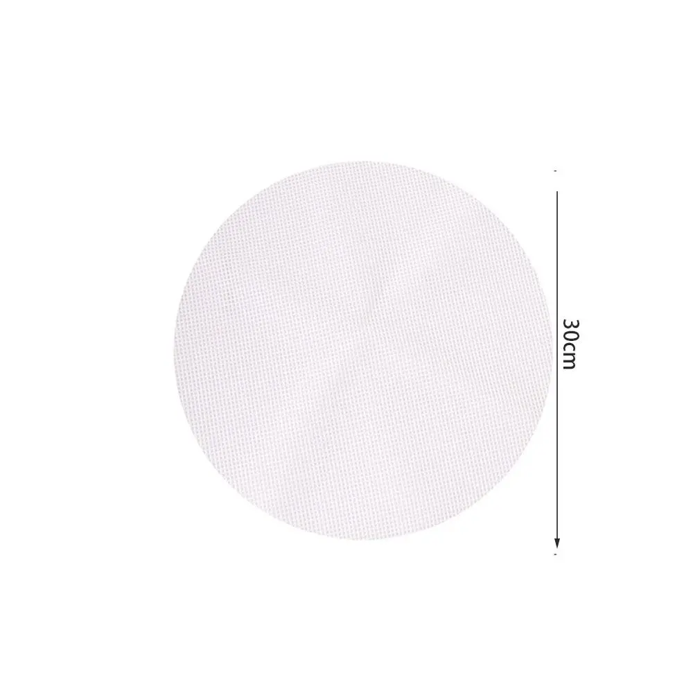Non-Stick Round Steamer Mesh Pad Reusable Thickened Steamer Mat Kitchen Baking Accessories Silicone Dehydrator Sheets