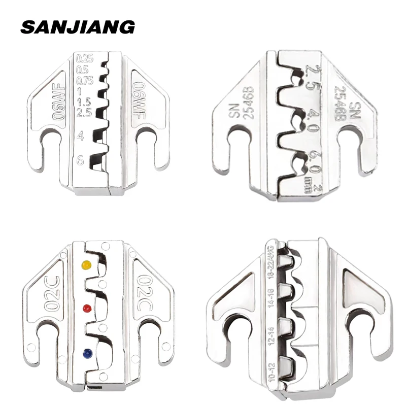 

1pc SN Series Jaws For Crimping Pliers,4mm Installation Thickness,Crimp Insulated Tube/Spring Dupont Bare/Spring/Bare Tool