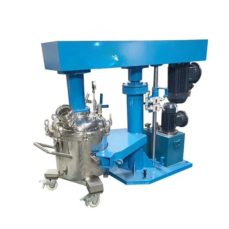 Hot Sales Hydraulic Lifting High Speed Disperser Mixer Machine for Seaming Agent AB Adhesive factory price