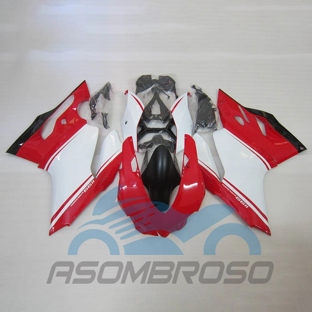 For Ducati 899 12 13 14 Free Custom Fairings 1199 2012 2013 2014 Aftermarket Fairing Kit Rebuild Motorcycle