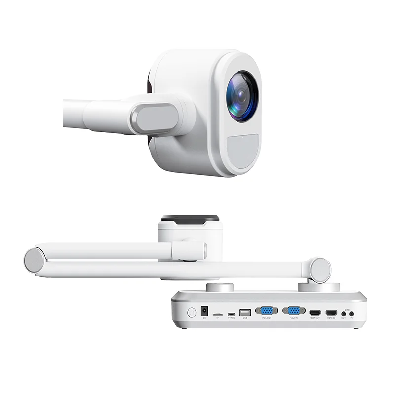 Eloam V80 Zoom 12x HD MI VGA Digital Visualizer 4K Document Camera 13MP Optical A3 Foldable Visual Presenter Screen USB in Stock